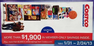 February 2013 Coupon book cover