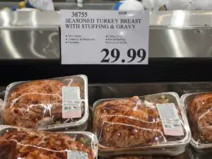 Costco Seasoned Turkey with Stuffing & Gravy