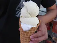 Costco gelato cone