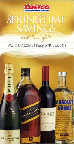 April 2011 alcohol coupons