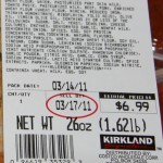 Meat Calzone Label