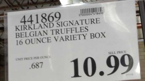 Truffle Price Sign