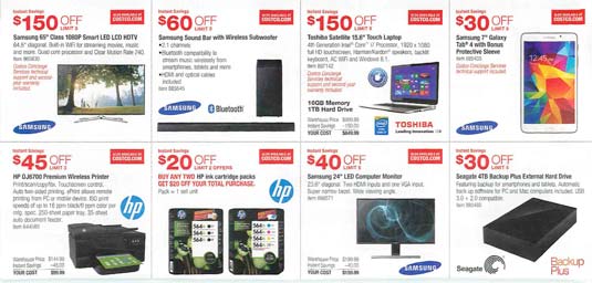 August 2014 Costco Coupon Book