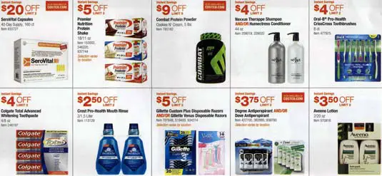 January 2015 Costco Coupon Book Cover