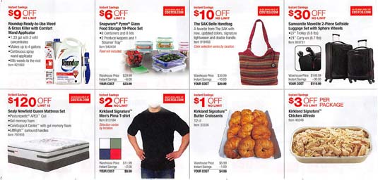 April 2015 Costco Coupon Book