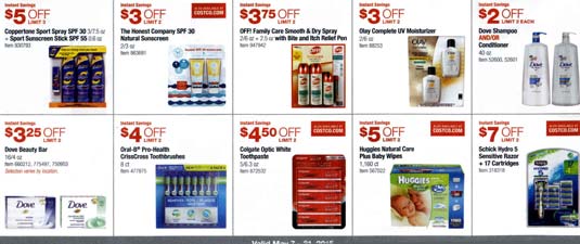 May 2015 Costco Coupon Book