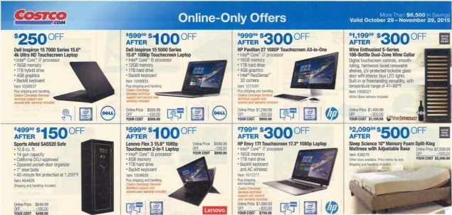 November 2015 Costco Coupon Book Page 14