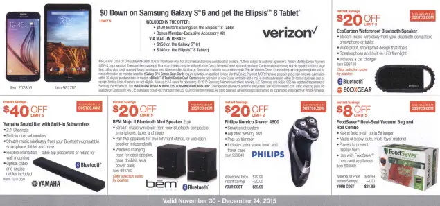 December 2015 Costco Coupon Book Page 3