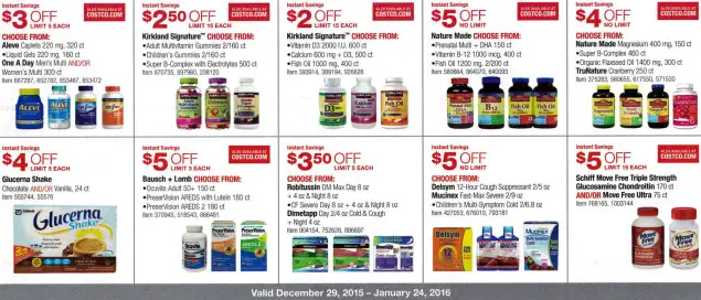 January 2016 Costco Coupon Book Page 9