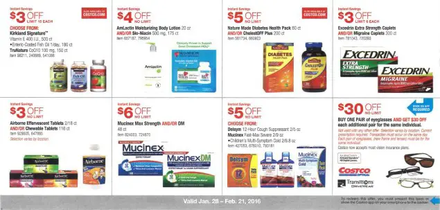 February 2016 Costco Coupon Book Page 12