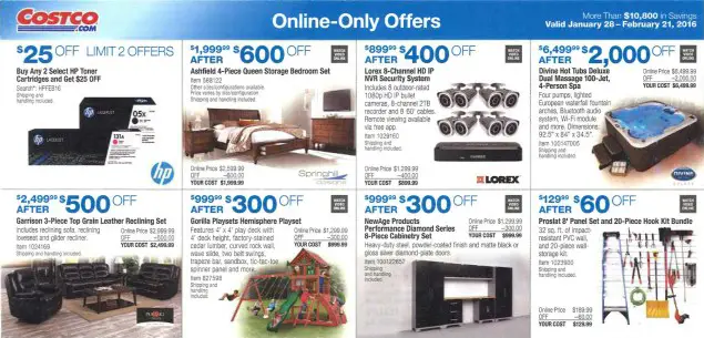 February 2016 Costco Coupon Book Page 14