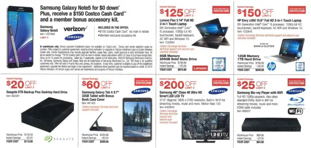 February 2016 Costco Coupon Book Page 2