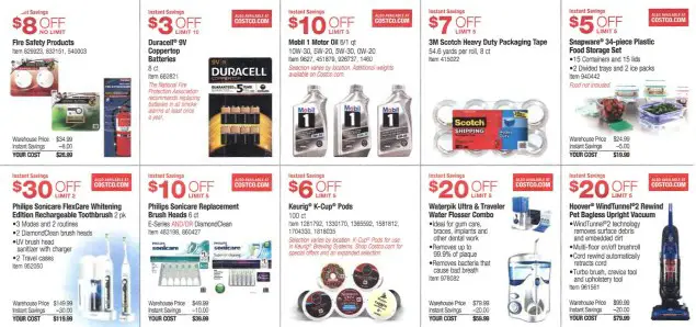 February 2016 Costco Coupon Book Page 6