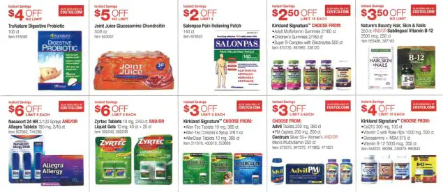 March 2016 Costco Coupon Book Page 14