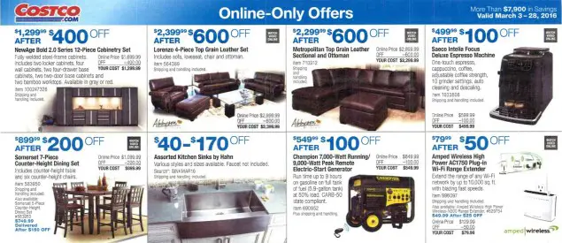 March 2016 Costco Coupon Book Page 18