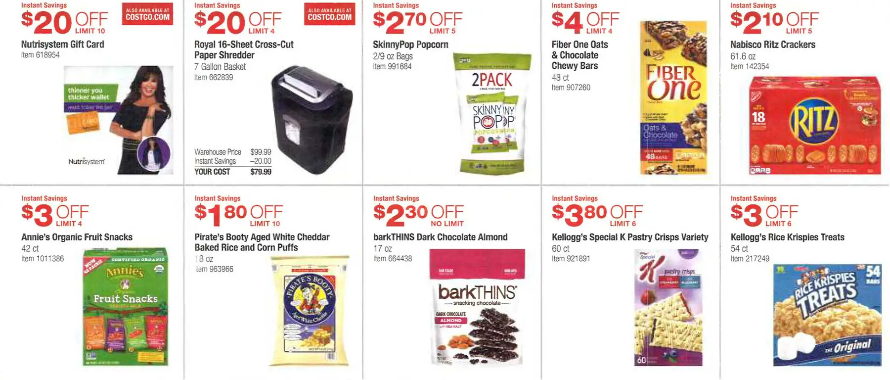 March 2016 Costco Coupon Book Page 6