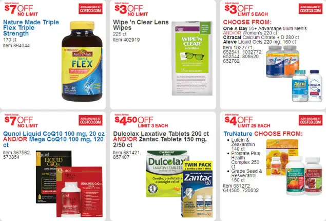 April 2016 Costco Coupon Book Page 20