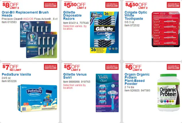 April 2016 Costco Coupon Book Page 5