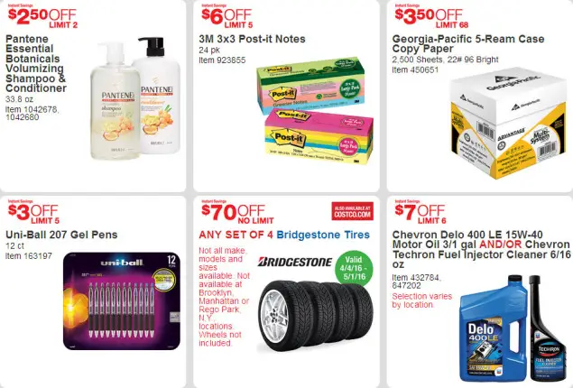 April 2016 Costco Coupon Book Page 7