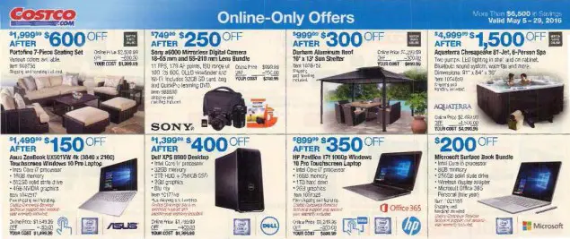 May 2016 Costco Coupon Book Page 16