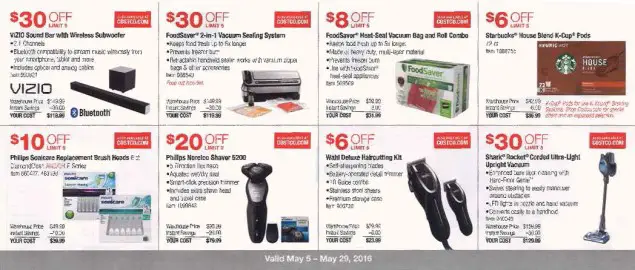 May 2016 Costco Coupon Book Page 3