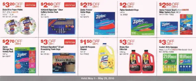 May 2016 Costco Coupon Book Page 9