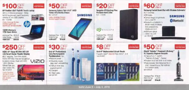 June 2016 Costco Coupon Book Page 3