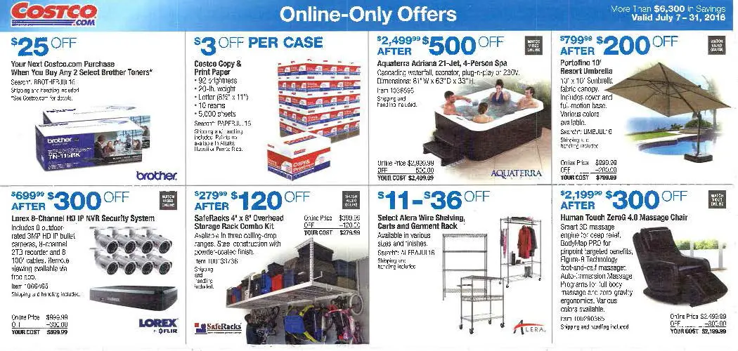 July 2016 Costco Coupon Book Page 14