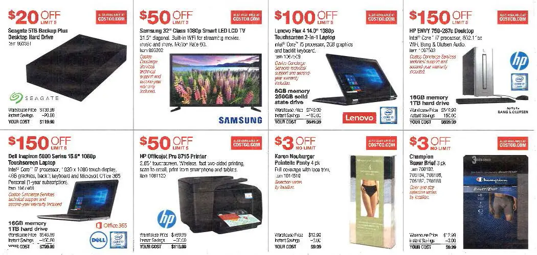 July 2016 Costco Coupon Book Page 2