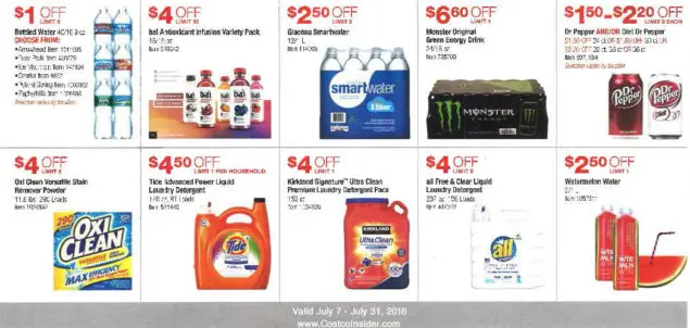 July 2016 Costco Coupon Book Page 9