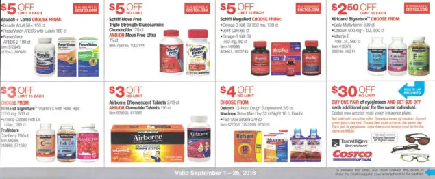 September 2016 Costco Coupon Book Page 15