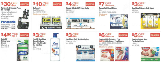 September 2016 Costco Coupon Book Page 4