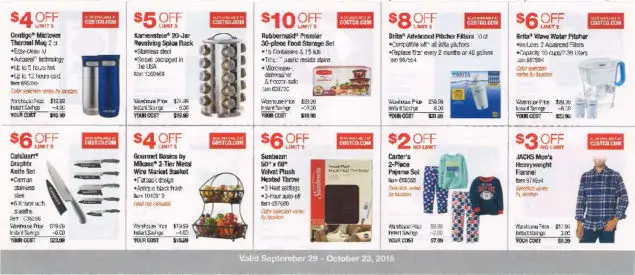 October 2016 Costco Coupon Book Page 7
