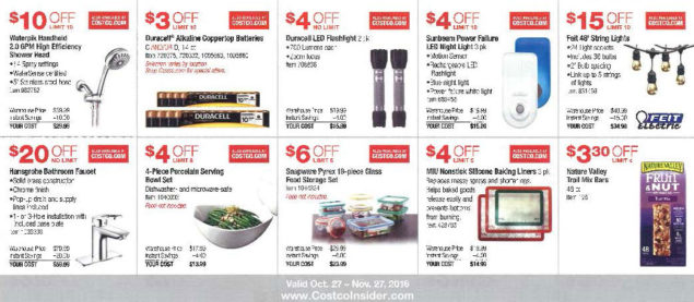 November 2016 Costco Coupon Book Page 5