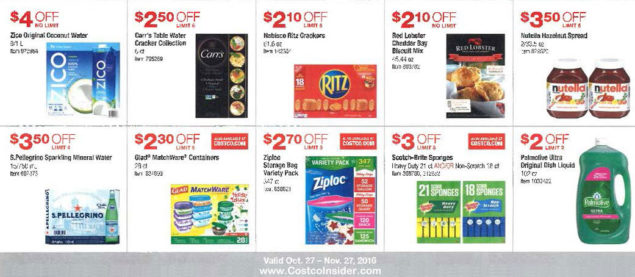 November 2016 Costco Coupon Book Page 7