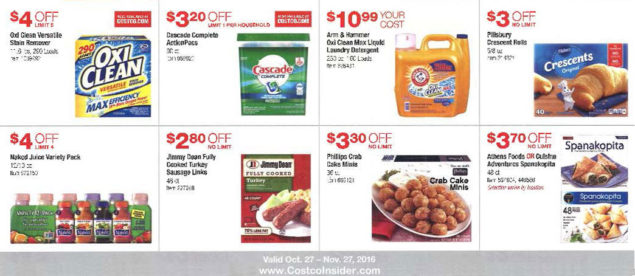 November 2016 Costco Coupon Book Page 9