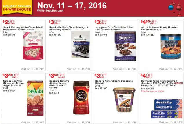Costco Black Friday 2016 Week 1 Coupons Page 1