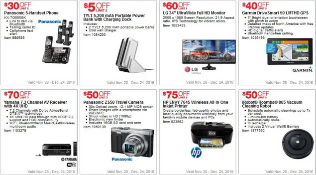 Costco Coupons December 2016 Page 2