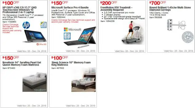 Costco Coupons December 2016 Page 8