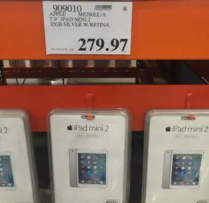 iPad Mini on clearance at $279.97