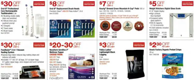 January 2017 Costco Coupon Book Page 4