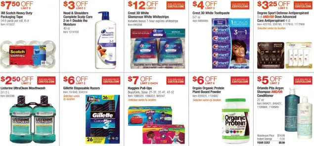 February 2017 Costco Coupon Book Page 4