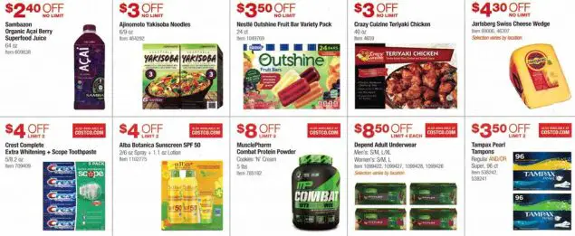 Costco March and April 2017 Coupon Book Page 12