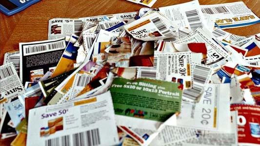 Clipped coupons