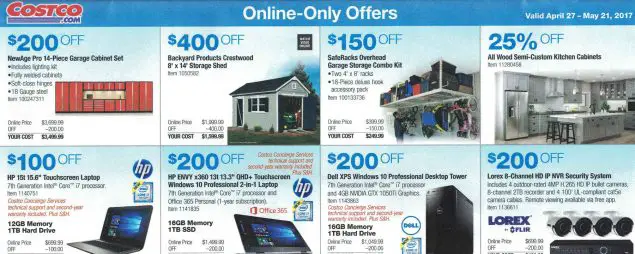Costco May 2017 Coupon Book Page 17