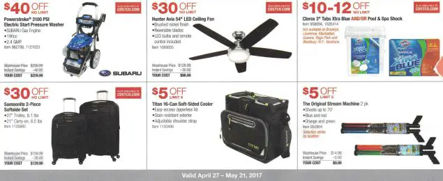 Costco May 2017 Coupon Book Page 3