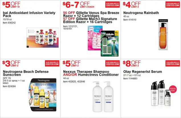 June 2017 Costco Coupon Book Page 18