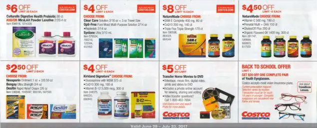 Costco July 2017 Coupon Book Page 15