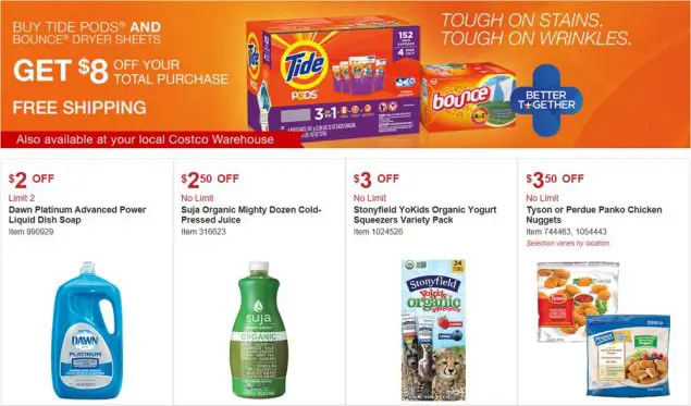 Costco August 2017 Coupon Book Page 12