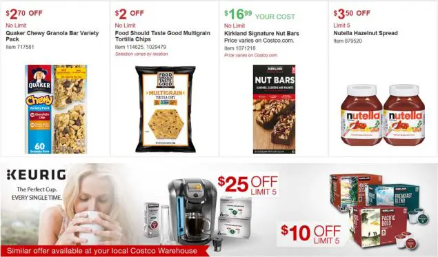 Costco August 2017 Coupon Book Page 7